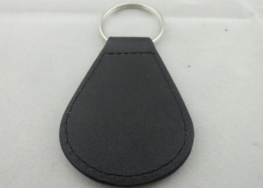 3D BUNDESPOLIZEI-Leer Keychain, Aangepaste Keychains met het Emailembleem van de Zinklegering