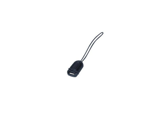 De Zwarte Plastic riem van de celtelefoon voor Sleutelkoordgehechtheid/toebehoren t-131