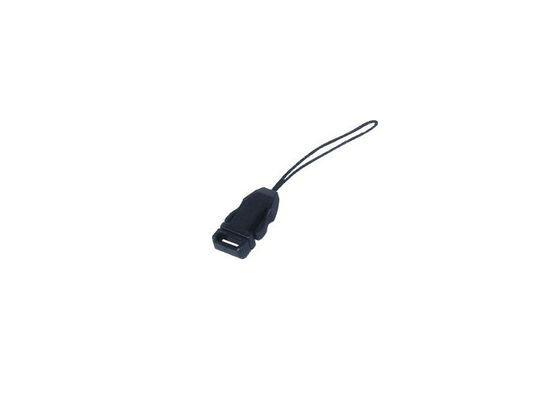 Zwarte Plastic Mobiele telefoonriem voor Sleutelkoordgehechtheid/toebehoren t-132