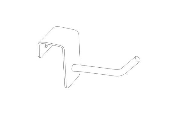 De het Staaldraad van de metaalpin stalwall winkelt hoed, sjaal die Kleinhandelsvertoning Hooks31161,31162,31163,31164,31165,31166 hangen
