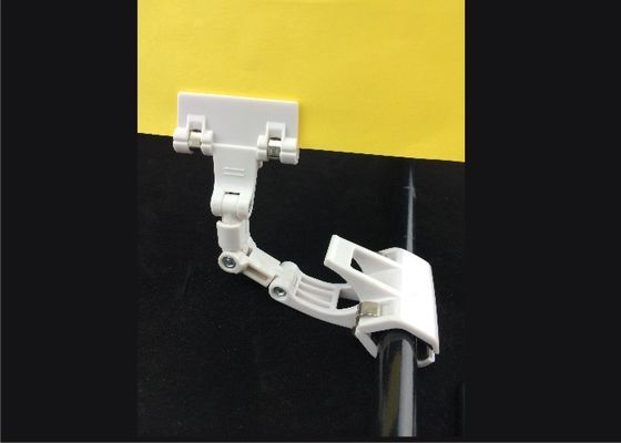 Klem van de het Prijskaartjehouder van de opslagplank de Plastic, de Houders van Tekenklemmen voor 8cm Lengte