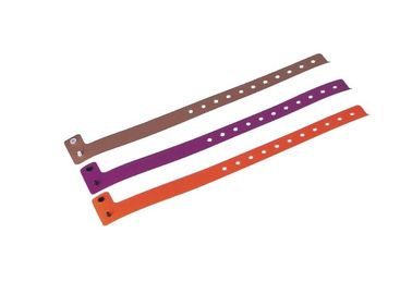 De kinderen schrijven op Informatie, van de Douane Medische identiteitskaart van pvc van identiteitskaart Beschikbare Noctilucent Armbanden 36004
