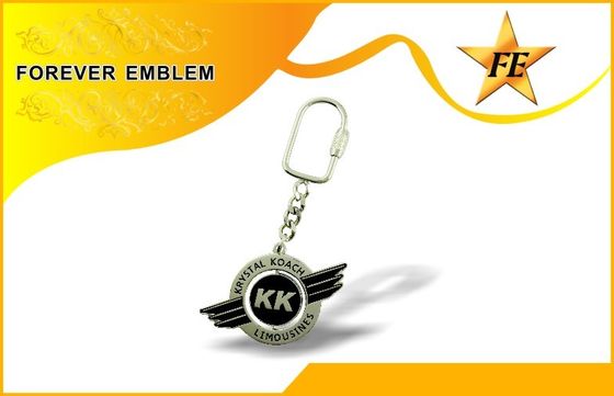 De Douanemetaal Promotiekeychains van de zinklegering met Nikkelplateren
