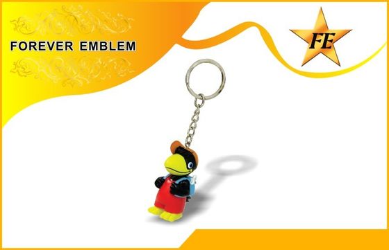 Volledige 3D Promotiekeychains met Douaneontwerp met EN71 Norm