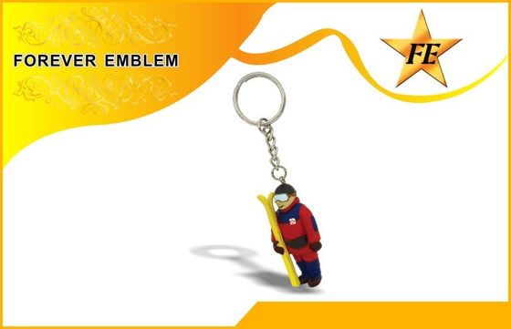 Volledige 3D Promotiekeychains met Douaneontwerp met EN71 Norm