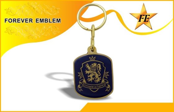 Het gedrukte Embleemmetaal personaliseerde Zeer belangrijke Kettingen Milieuvriendelijk met Epoxy