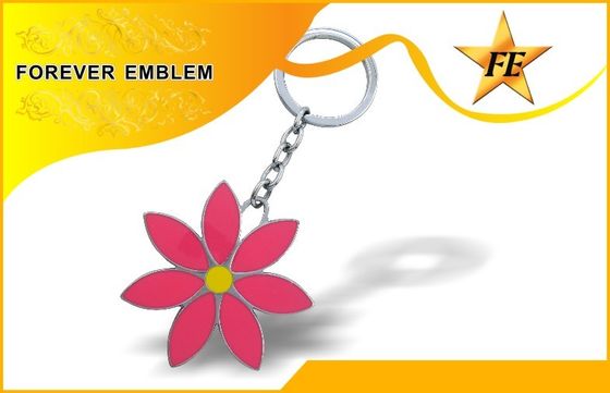 Imitatie Harde Promotiekeychains met Nikkelplateren, douane 3D keychain