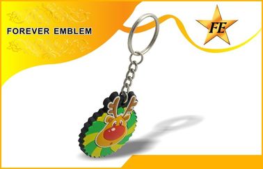 Pvc Kleurrijke Promotiekeychains met Vrije Steekproeflast