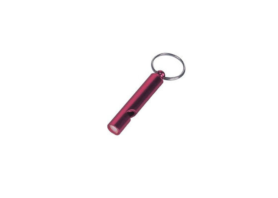 staaldraad, sleutelring van de aluminiumfluitje aangepaste kleur/Promotiekeychains 30572