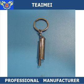 Zinklegering/van de Auto Zeer belangrijke Keychains van de Messingsuitlaatpijp de Sleutelringhouder
