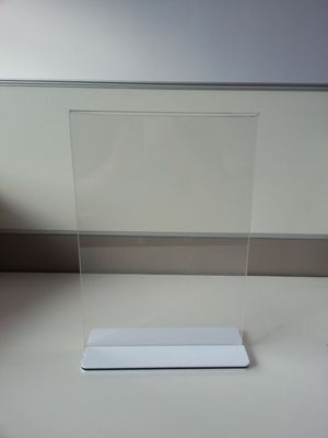 Van het de Houdersmenu van het restaurant Duidelijke Acrylteken van het de Tribuneplexiglas het Etikethouders