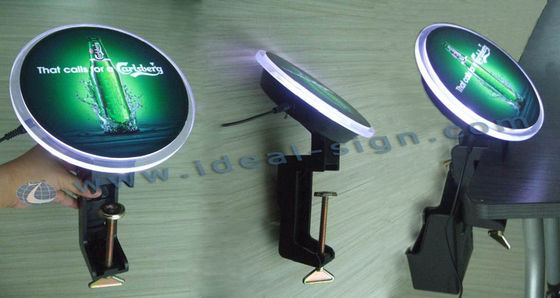 Acrylbudweiser-Bar Hoogste Flesopener met Licht op Vertoningsdouane