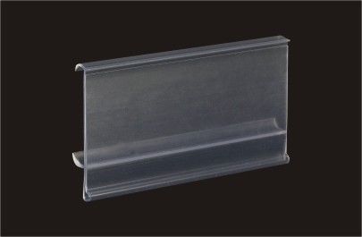 Duurzame Plastic Etikethouder, van de Gegevenssporen van de Supermarktvertoning het Etikethoogte 40mm