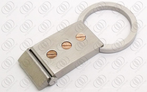 Nam Gouden het Roestvrije staal Zeer belangrijke Houder Keychain van Schroevenaccenten voor Mensen toe