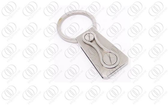 Eindigt de Zeer belangrijke Houder van Keychain van het schroeven316l Roestvrije staal met Geborsteld en Opgepoetst