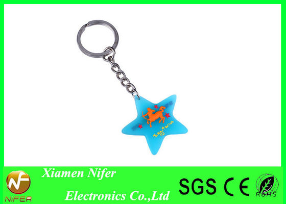 Giften van de de Sleutelringsbevordering van pvc van de manier de 2D 3D Douane Mini Zachte Keychains Gepersonaliseerde
