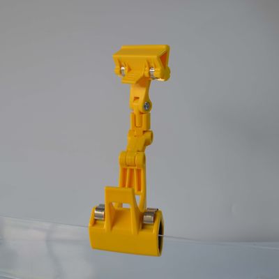 De plastic Klem van de Prijskaartjehouder