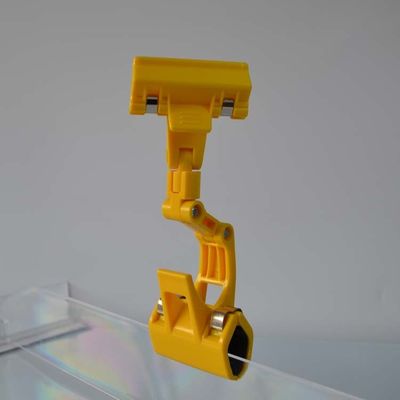 De plastic Klem van de Prijskaartjehouder