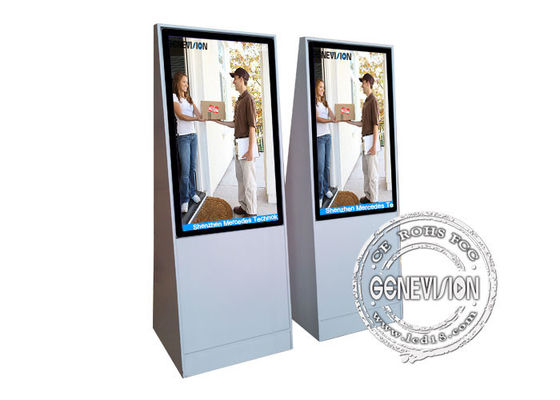 24“ Lcd zet de Digitale Signage Muur voor Reclame, 4000/1 Contrastverhouding op