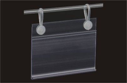 Plastic de Gegevensstrook van de supermarktplank, pvc-Snelle Installatie 40mm van de Prijshouder