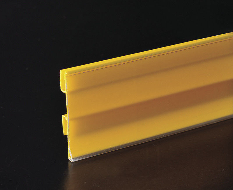 De gerecycleerde Plastic Strook van Prijsgegevens voor Plank en Opgenomen Prijskaartje