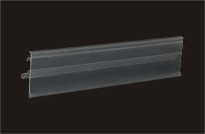 Aangepaste Plastic het Etikethouders van de Kanaalstrook/Duidelijk pvc 31207 van het Prijskaartjekanaal